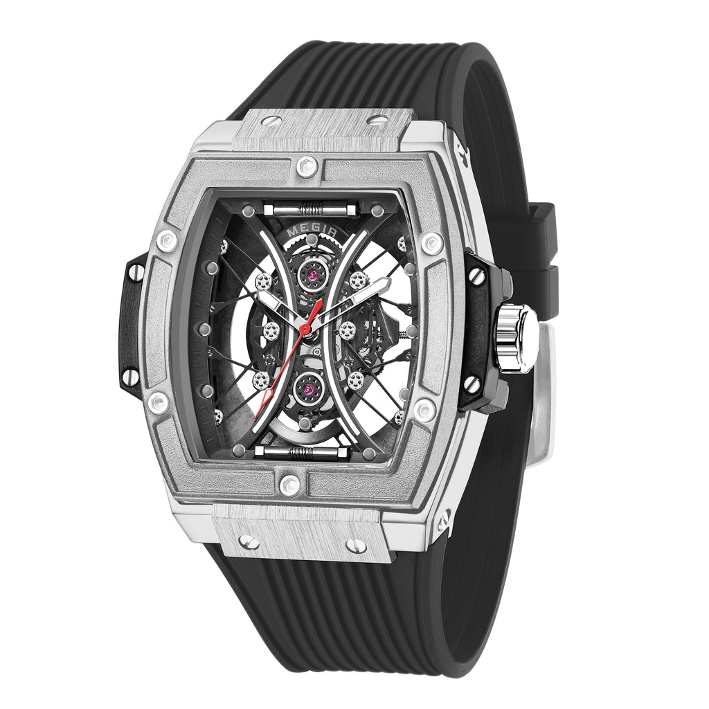 MEGIR Brand Luxury Quartz Watch for Men Fashion Military Sports Watches Waterproof Luminous Clock Wristwatch Reloj Hombre 8109-12