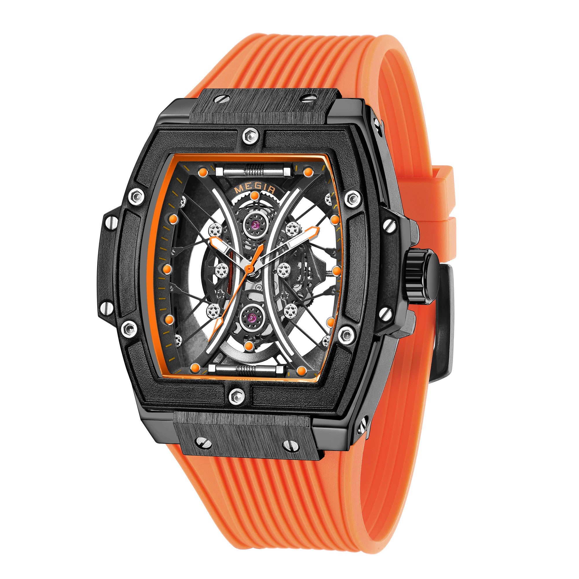 MEGIR Brand Luxury Quartz Watch for Men Fashion Military Sports Watches Waterproof Luminous Clock Wristwatch Reloj Hombre 8109-13