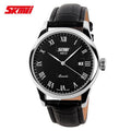 Time beauty skmei classic retro casual business temperament calendar watch men and women couples waterproof watch wholesale
