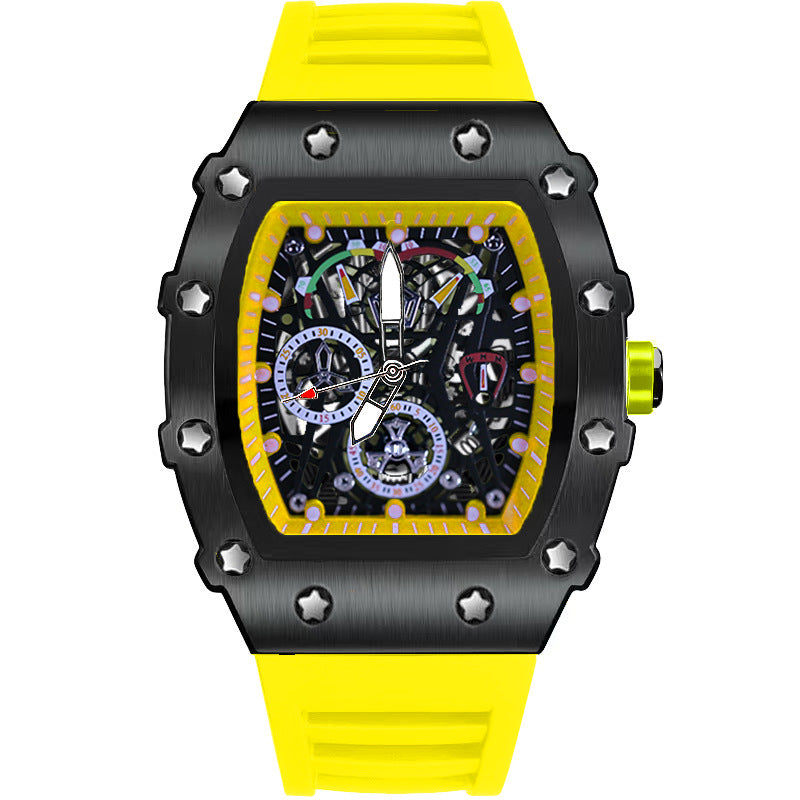 ZIDO Brand Fashion High Color Value Casual Sports Automatic Waterproof Luminous Men's Watch 1709