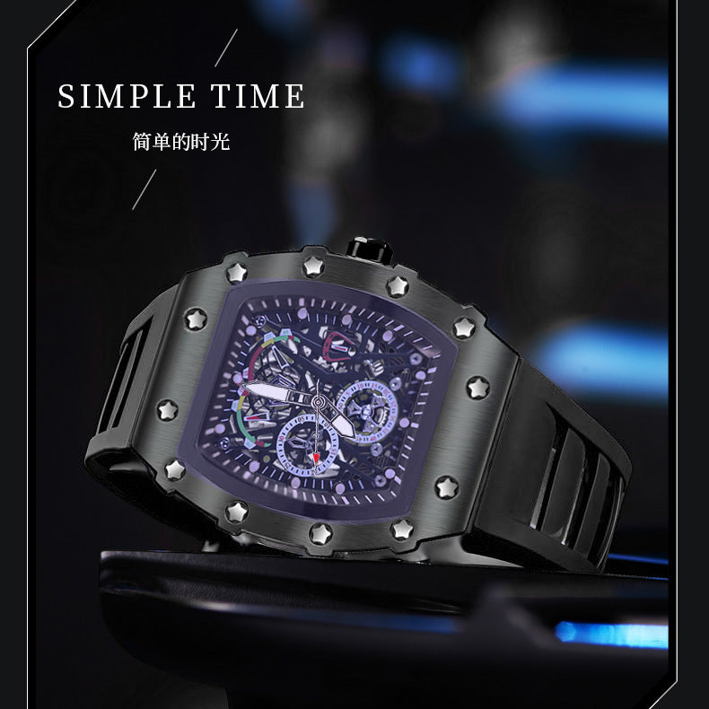 ZIDO Brand Fashion High Color Value Casual Sports Automatic Waterproof Luminous Men's Watch 1709