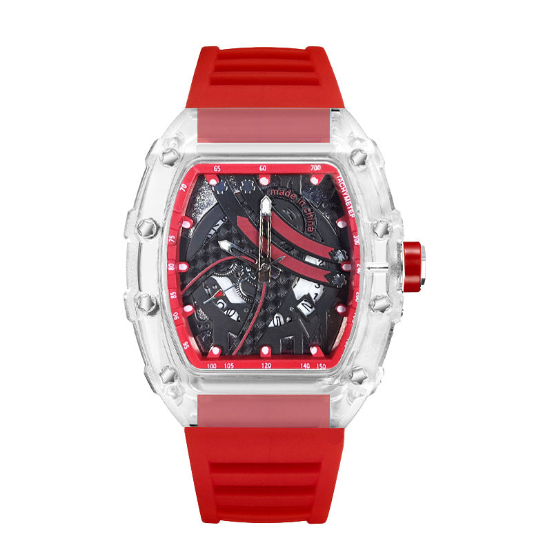 Zido's New Richard Men's Gift Barrel-Shaped Casual Youth High-End Fashion Handsome Trendyy Watch