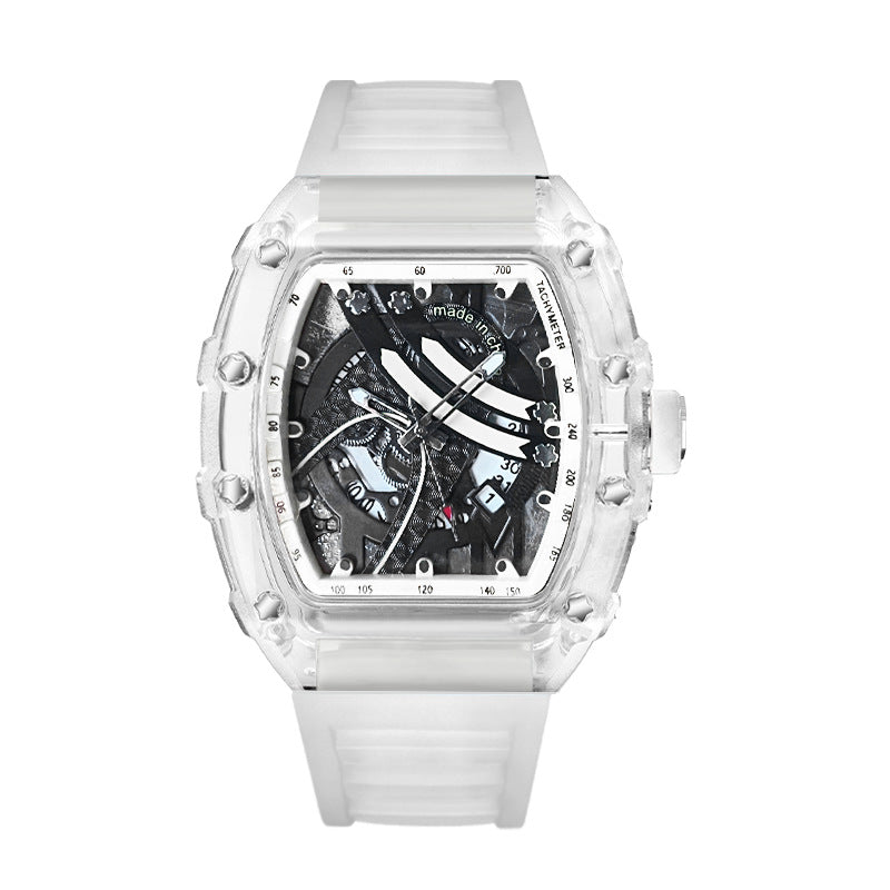Zido's New Richard Men's Gift Barrel-Shaped Casual Youth High-End Fashion Handsome Trendyy Watch