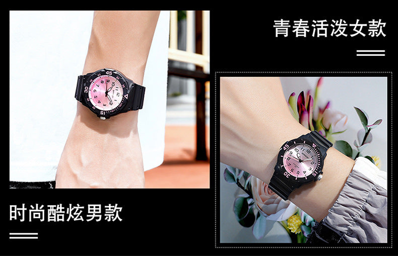 Sanda Watch Fashion All-match Small Fresh Men's and Women's Couple Watch Middle School Students' Simple Waterproof Luminous Quartz Watch