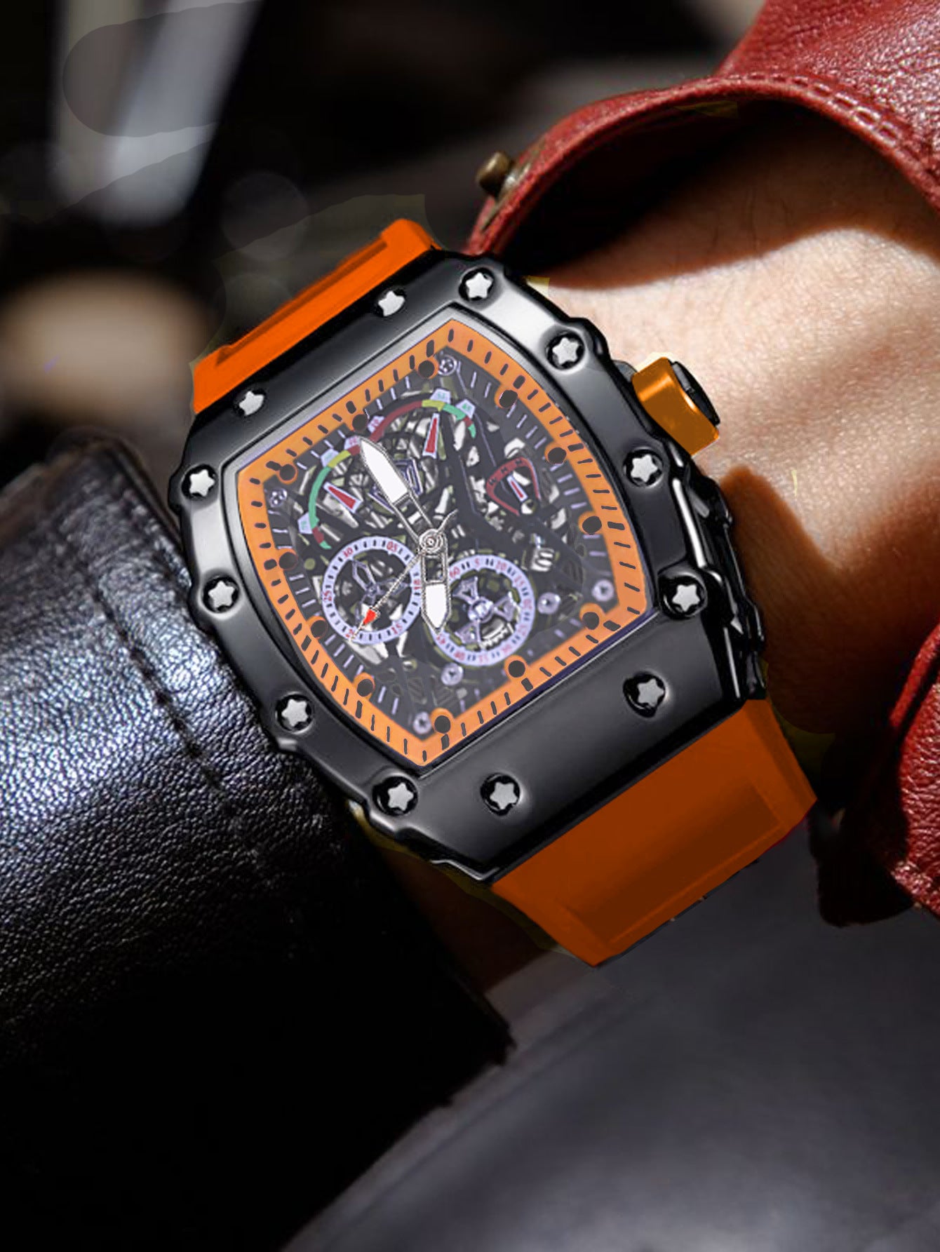 ZIDO Brand Fashion High Color Value Casual Sports Automatic Waterproof Luminous Men's Watch 1709