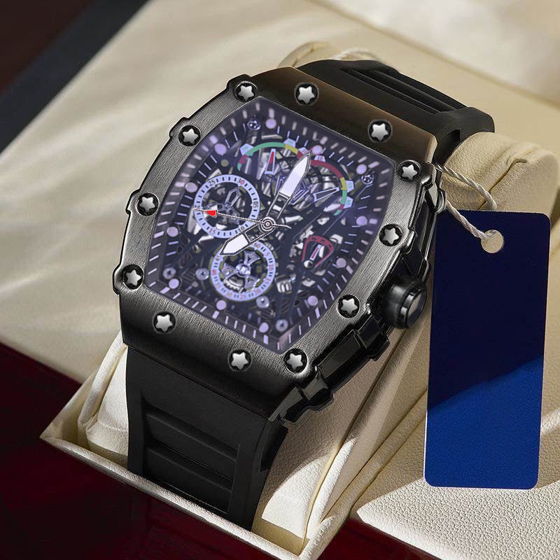 ZIDO Brand Fashion High Color Value Casual Sports Automatic Waterproof Luminous Men's Watch 1709