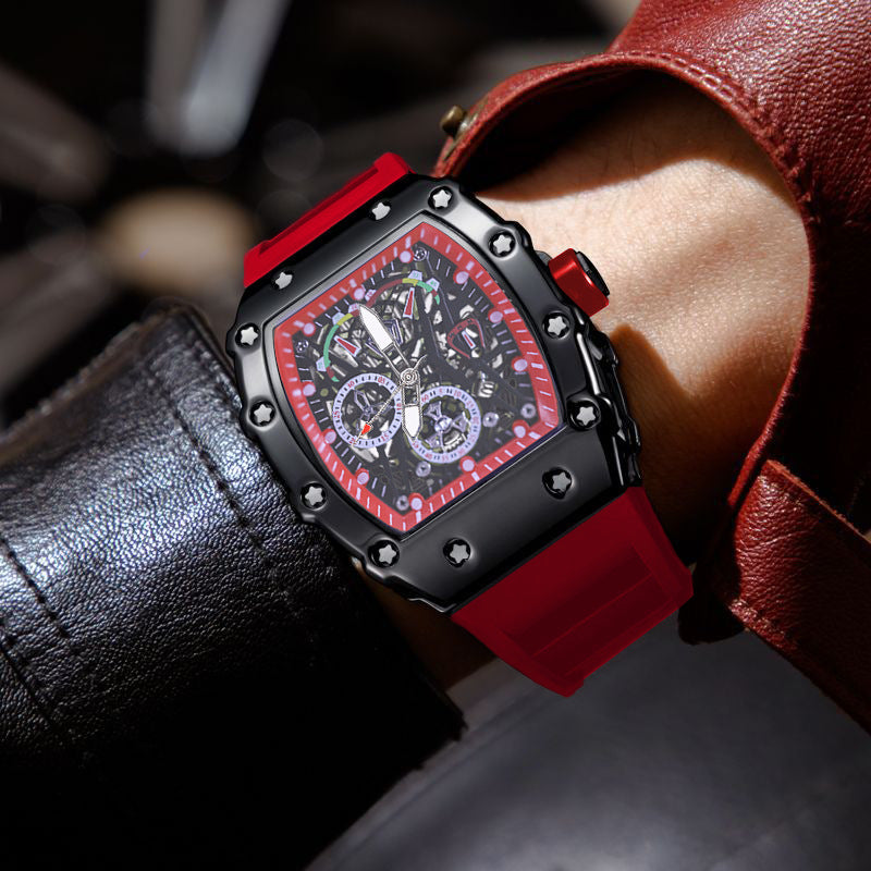 ZIDO Brand Fashion High Color Value Casual Sports Automatic Waterproof Luminous Men's Watch 1709