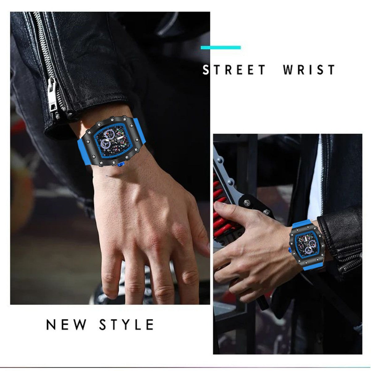 ZIDO Brand Fashion High Color Value Casual Sports Automatic Waterproof Luminous Men's Watch 1709