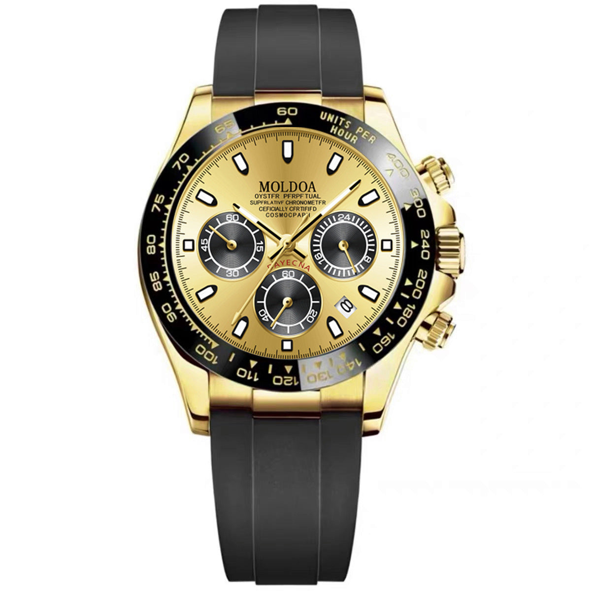 Foreign Trade Hot-Selling Daytona Men's Watch, Fully Automatic Watch, Luminous, Waterproof, Multi-Function Chronograph Watch, Men's Quartz Watch