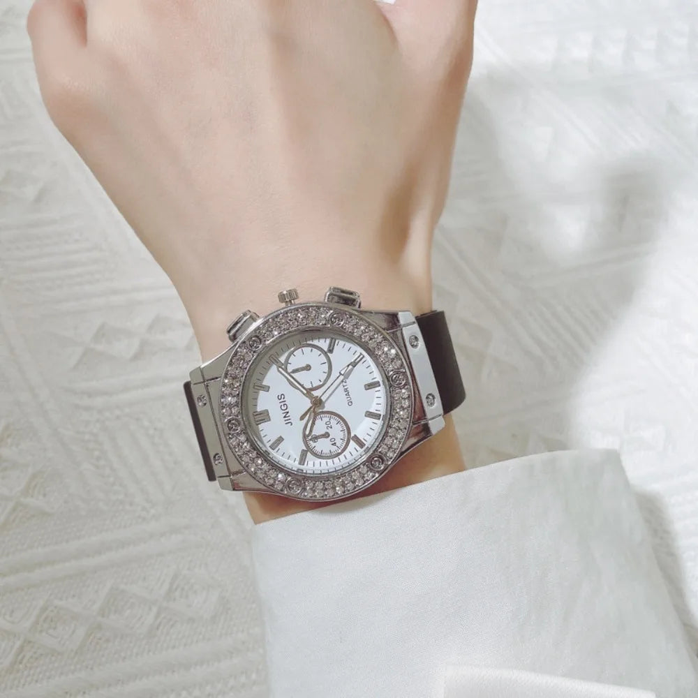 Creative Casual Watches Simple Adjustable Wristwatches Silicone Strap Quartz Watch Sport