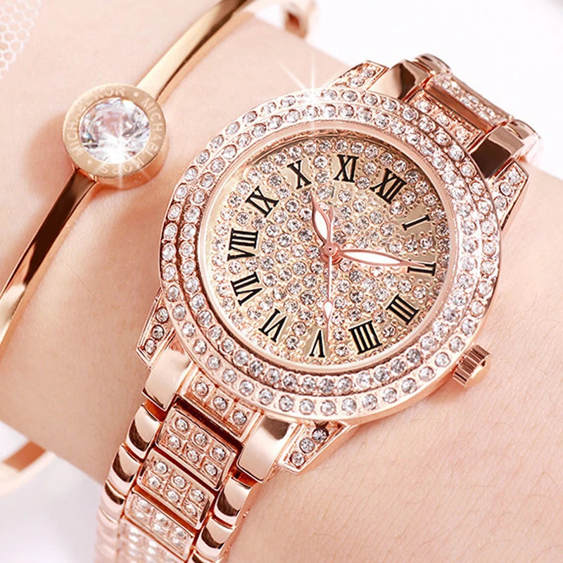Elegant Zircon Women's Watch