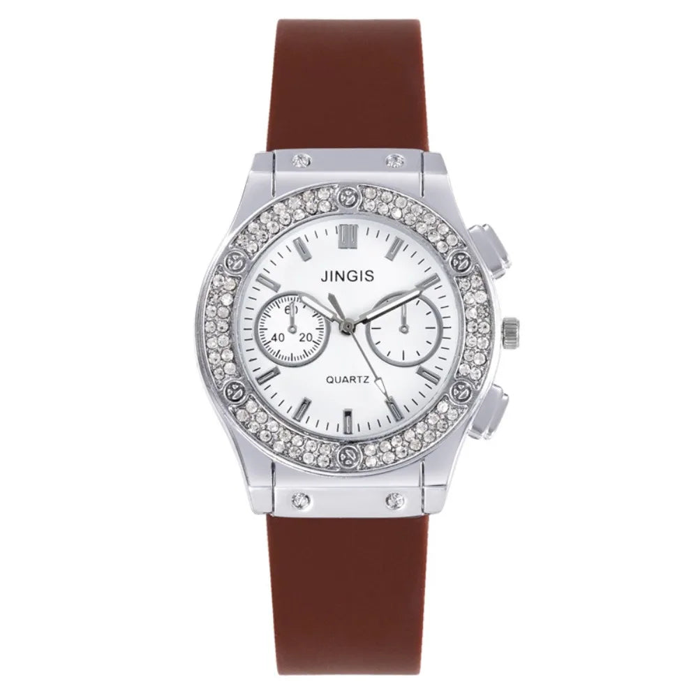 Creative Casual Watches Simple Adjustable Wristwatches Silicone Strap Quartz Watch Sport