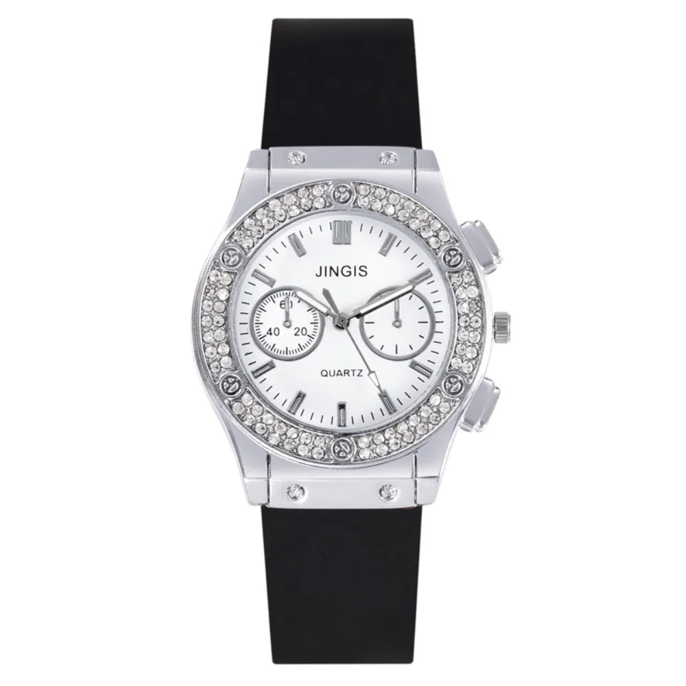 Creative Casual Watches Simple Adjustable Wristwatches Silicone Strap Quartz Watch Sport