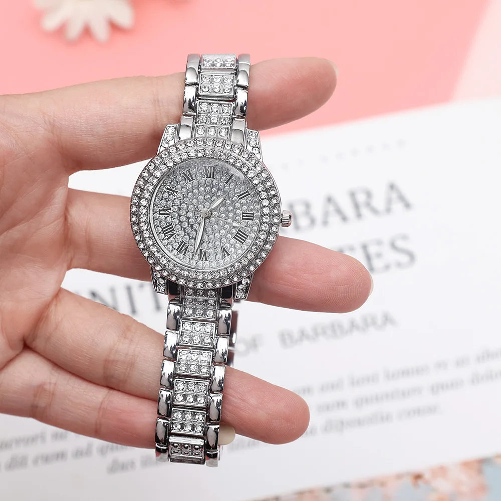 Elegant Zircon Women's Watch