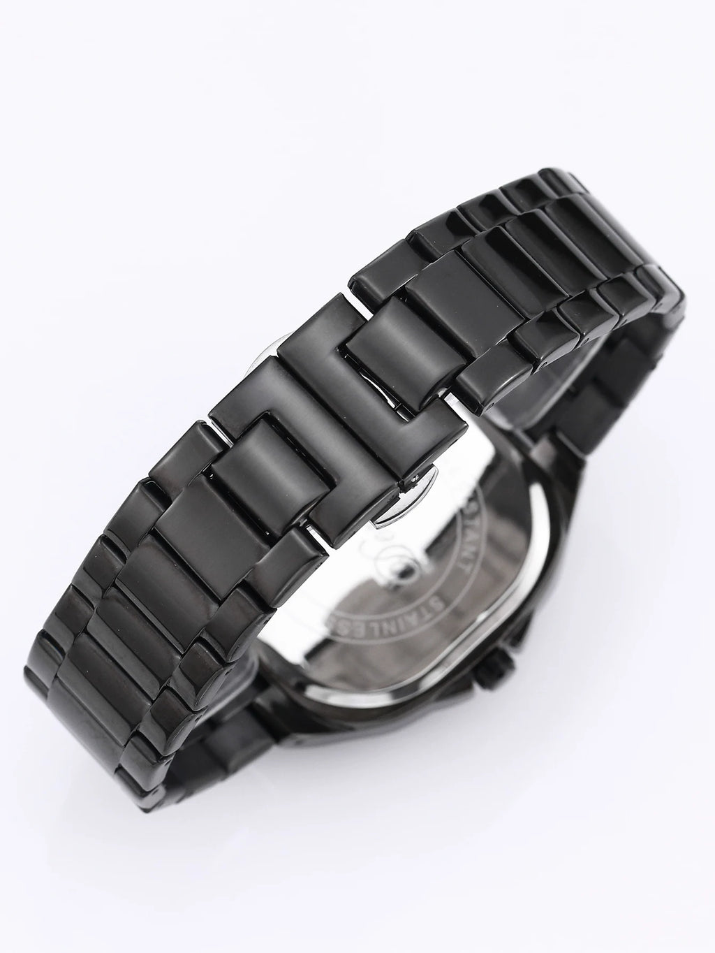 Casual Fashion  Waterproof Quartz Watch For Men Glow-in-the-dark stainless steel square wristwatch