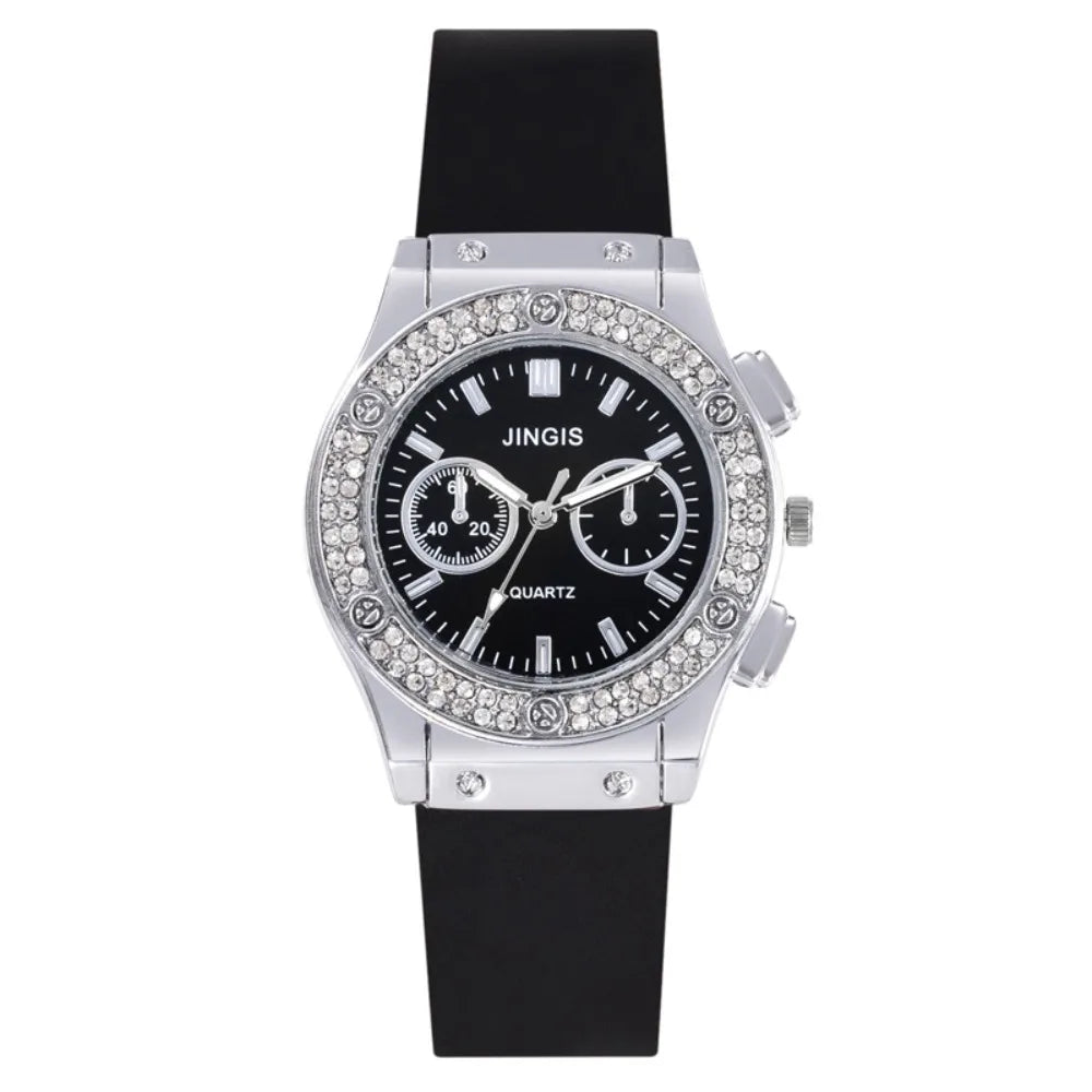 Creative Casual Watches Simple Adjustable Wristwatches Silicone Strap Quartz Watch Sport
