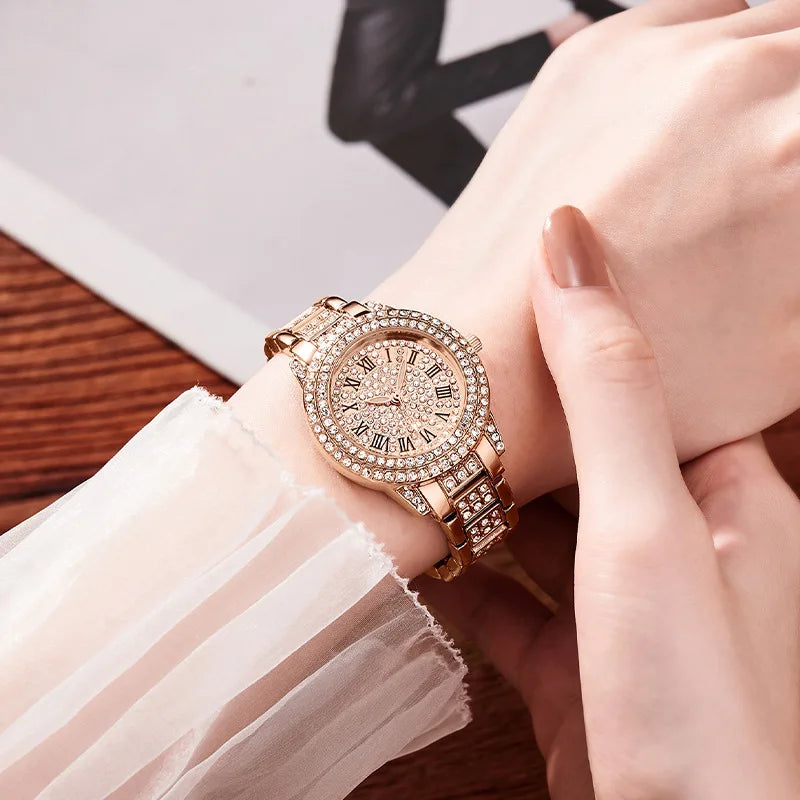 Elegant Zircon Women's Watch