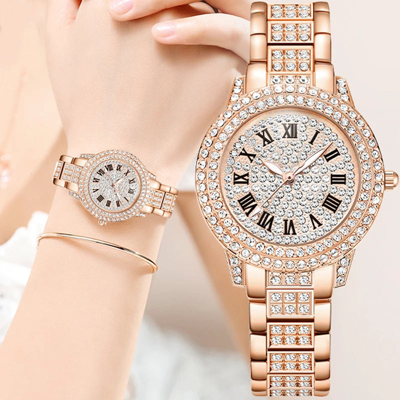 Elegant Zircon Women's Watch