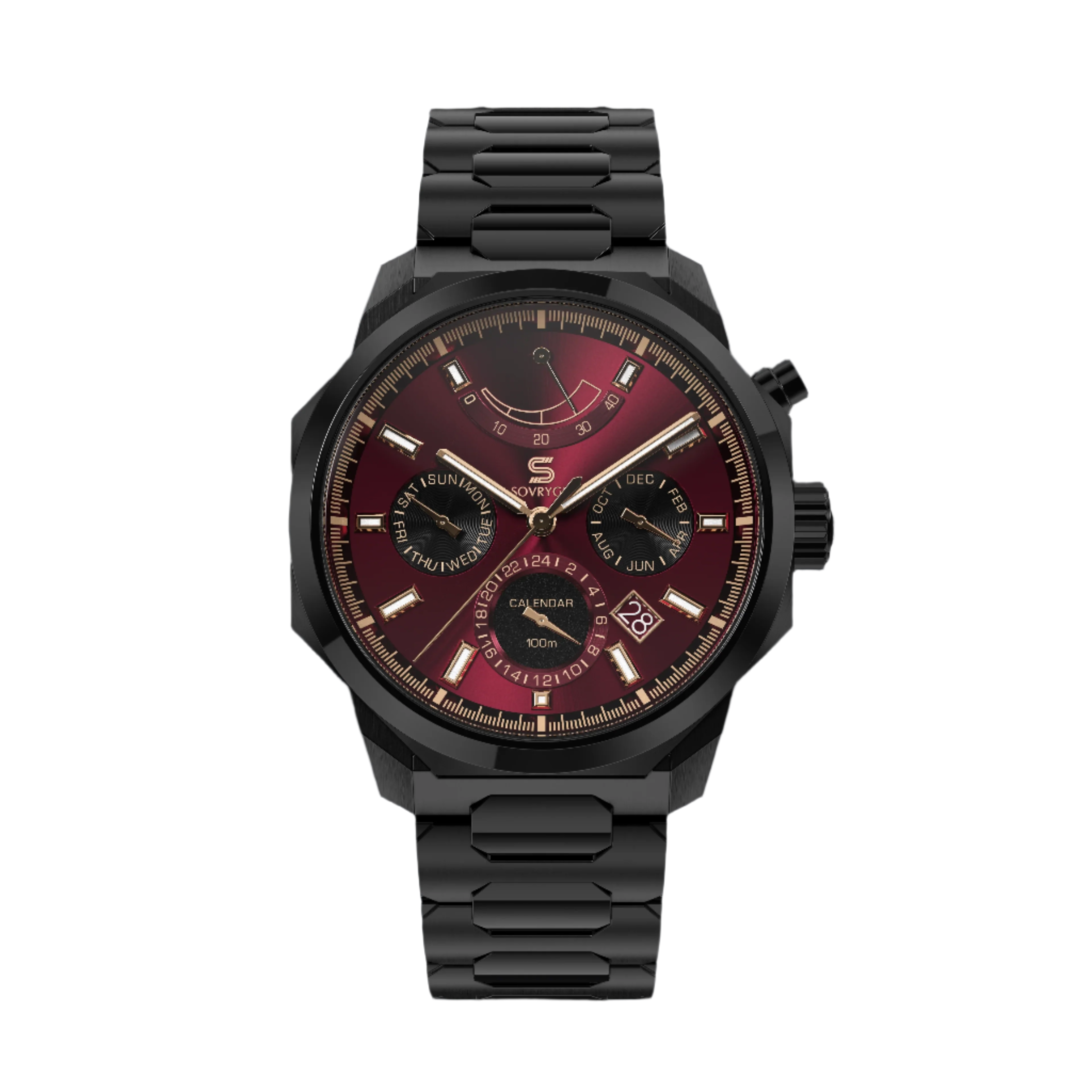 SOVRYGN Calendar Midnight Edition Watch-0