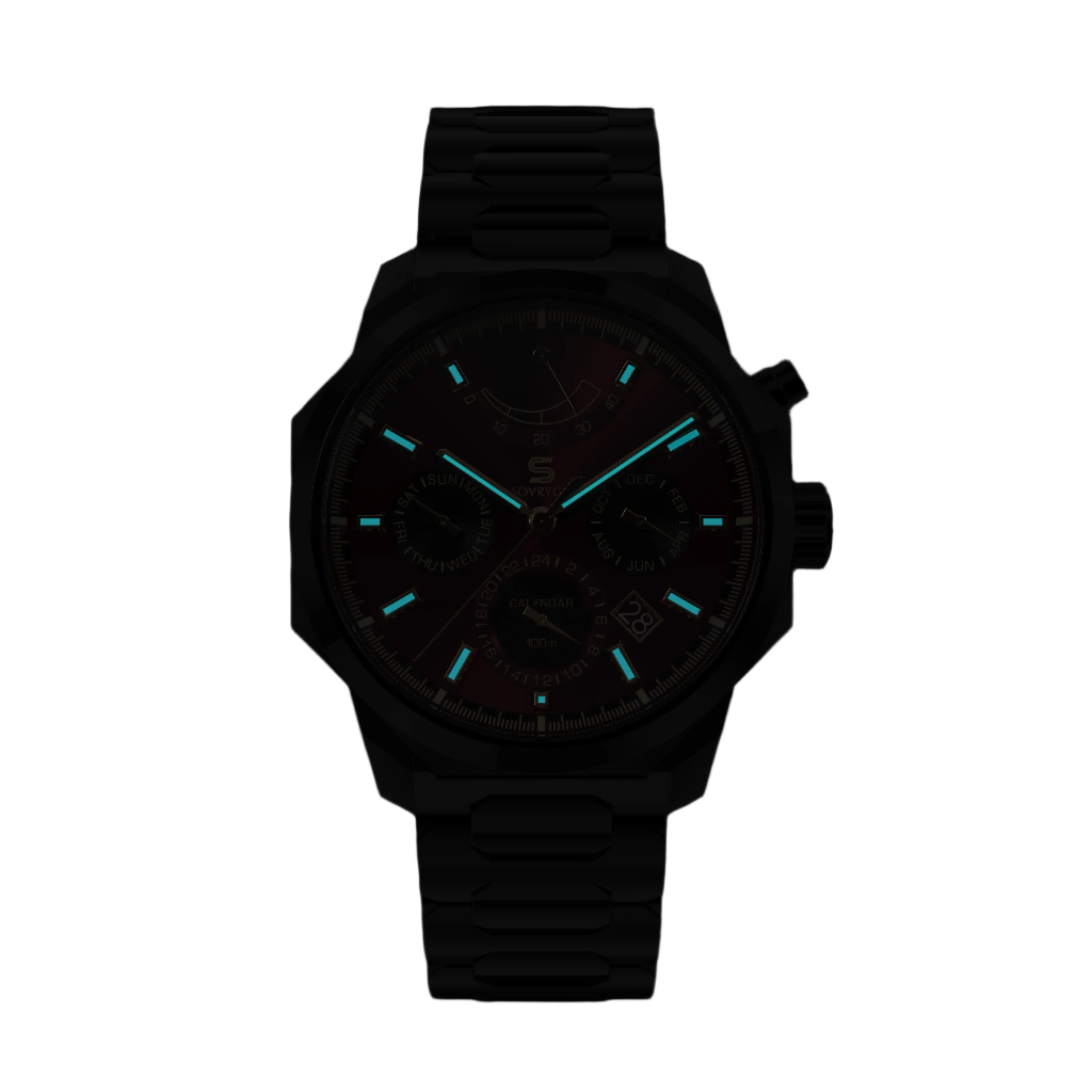 SOVRYGN Calendar Midnight Edition Watch-4