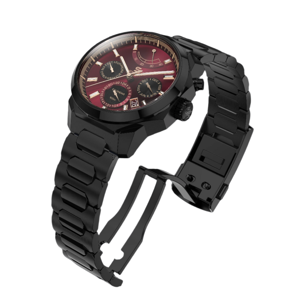 SOVRYGN Calendar Midnight Edition Watch-3