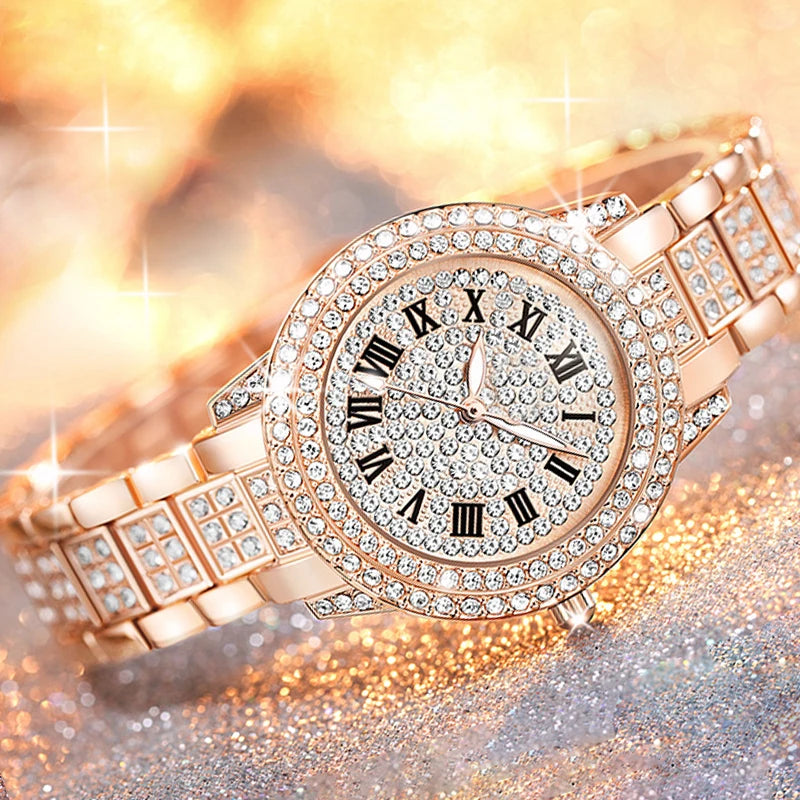 Elegant Zircon Women's Watch