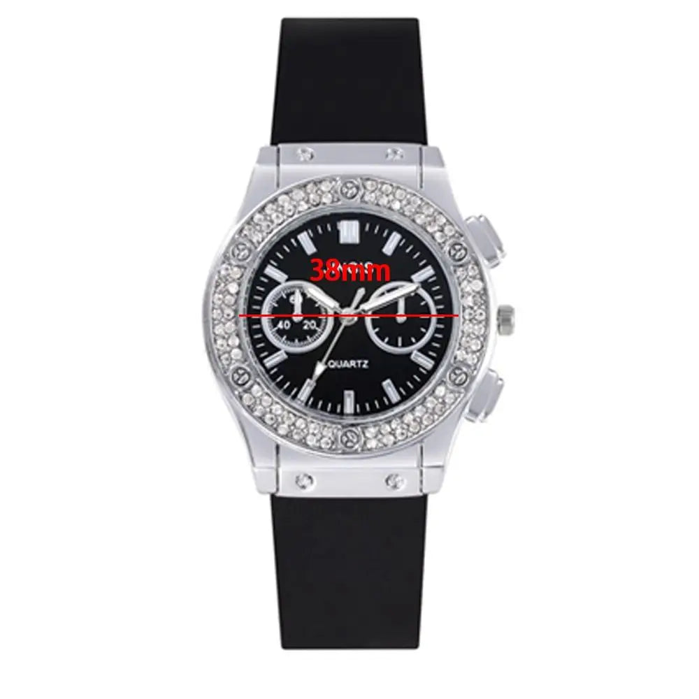 Creative Casual Watches Simple Adjustable Wristwatches Silicone Strap Quartz Watch Sport