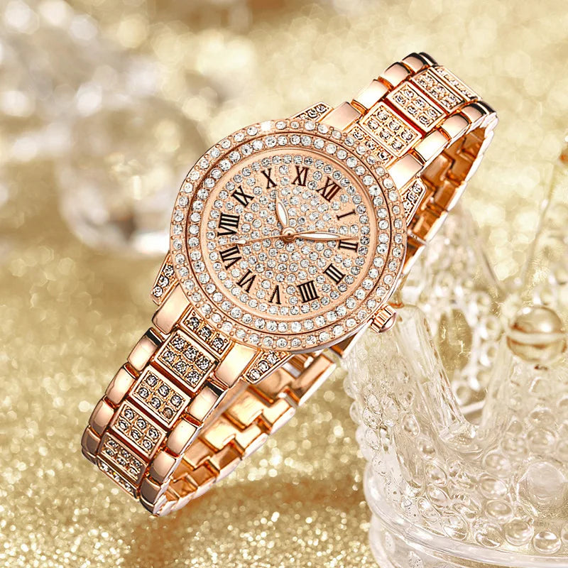 Elegant Zircon Women's Watch